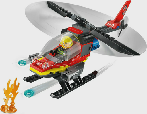 Конструктор LEGO Город Пожарный вертолет 60411