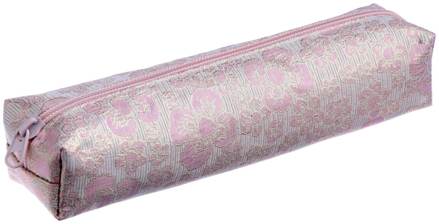 Пенал Calligrata Мечта, застежка молния, розовый купить,NaN