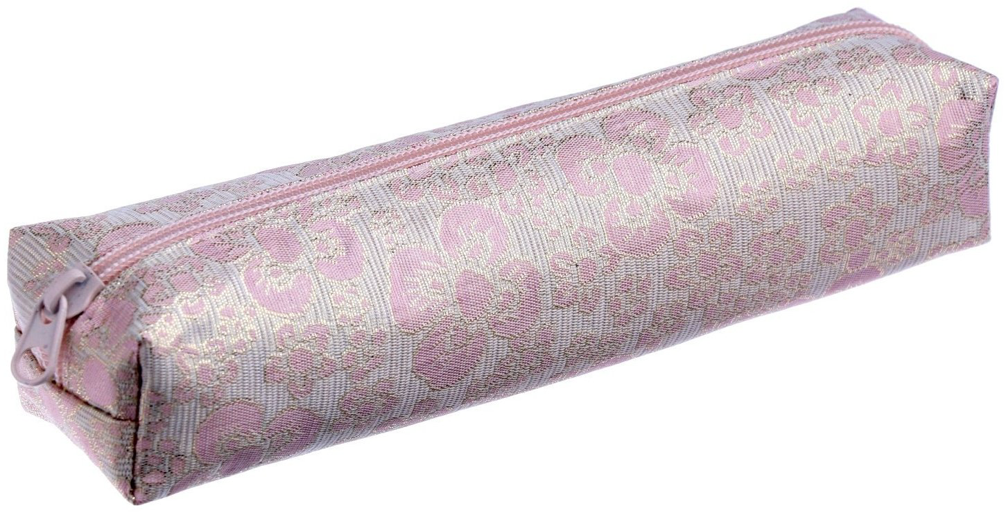 Пенал Calligrata Мечта, застежка молния, розовый купить,NaN