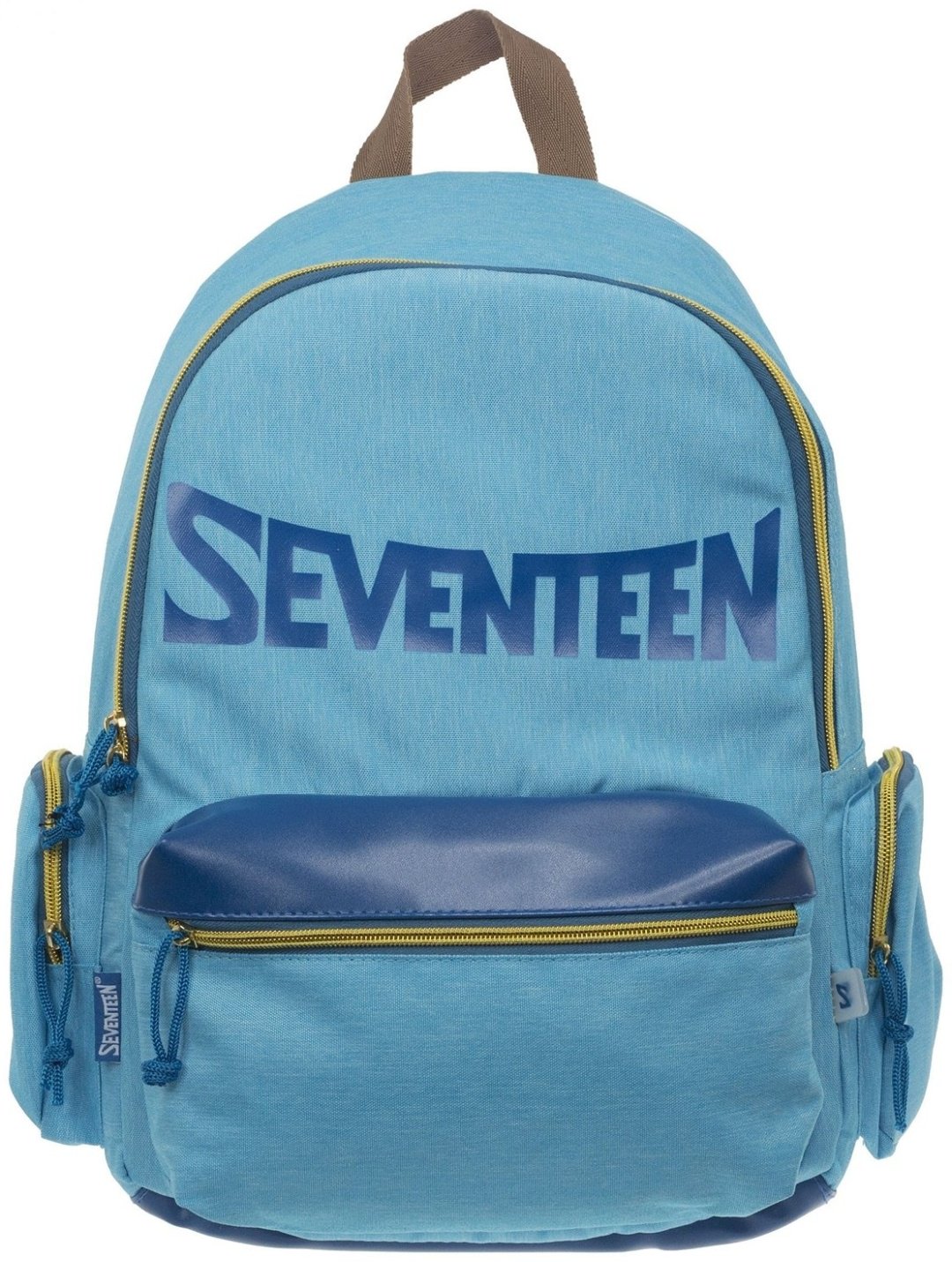 Рюкзак Seventeen текстиль синий купить,NaN