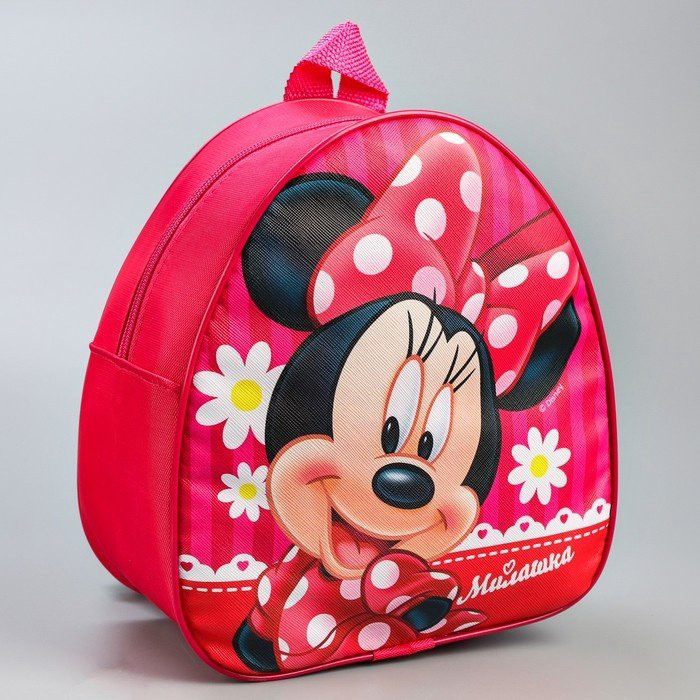 Рюкзак Disney искусственная кожа, полиэстер розовый купить,NaN