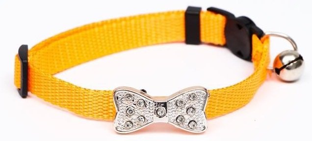 Пижон ошейник для постоянной носки универсальный оранжевый