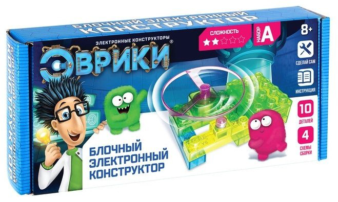 Эврики Пропелер 4 схемы 10 деталей купить,NaN