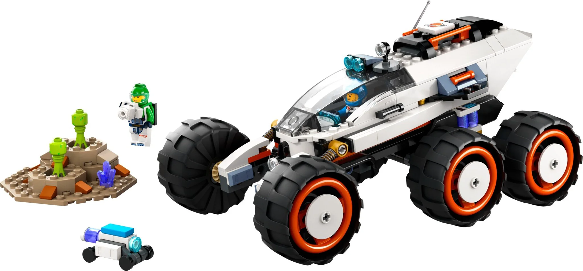 Конструктор LEGO Город Марсоход и инопланетная жизнь 60431 купить,NaN