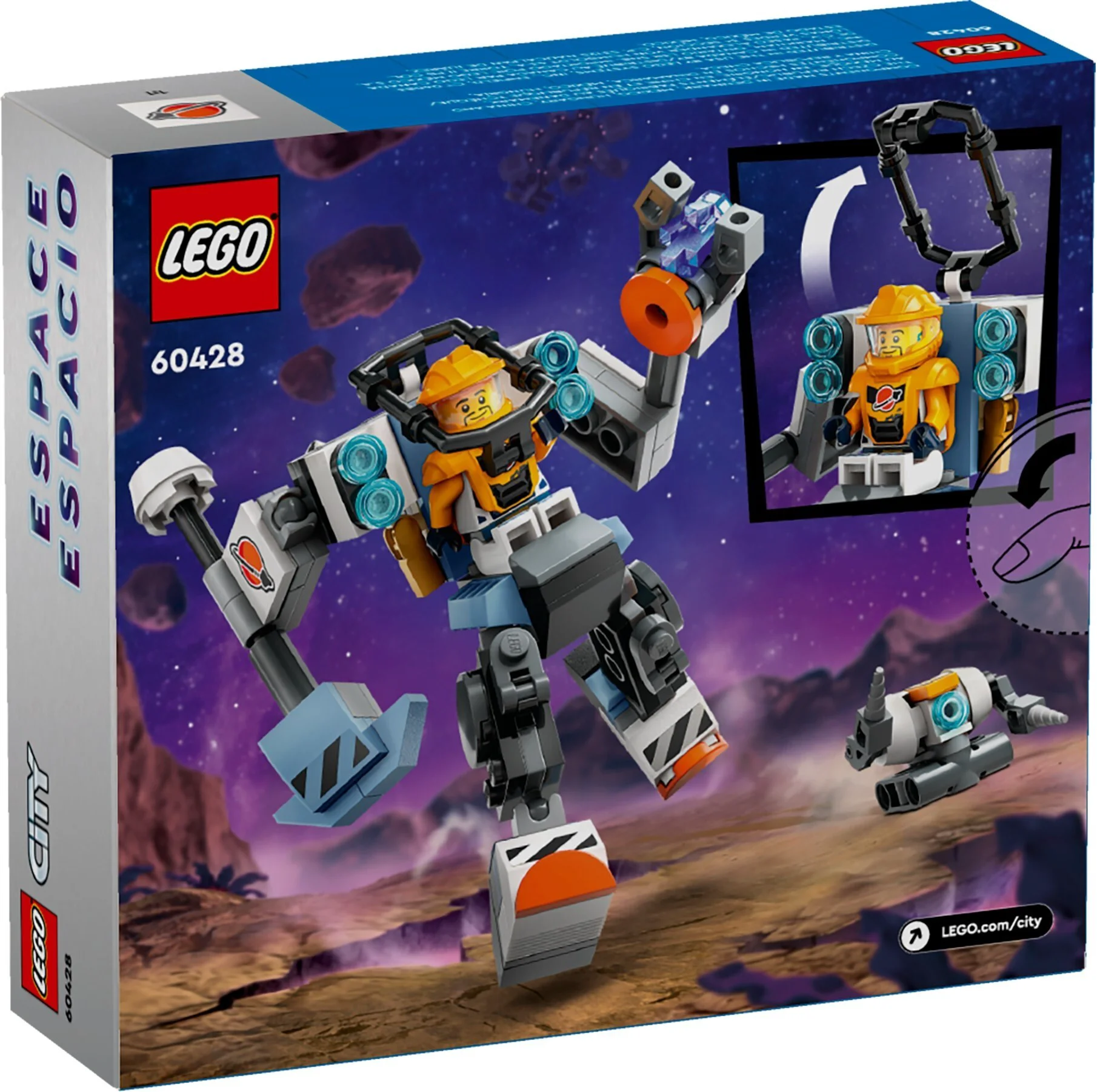 Конструктор LEGO Город Космический робот 60428