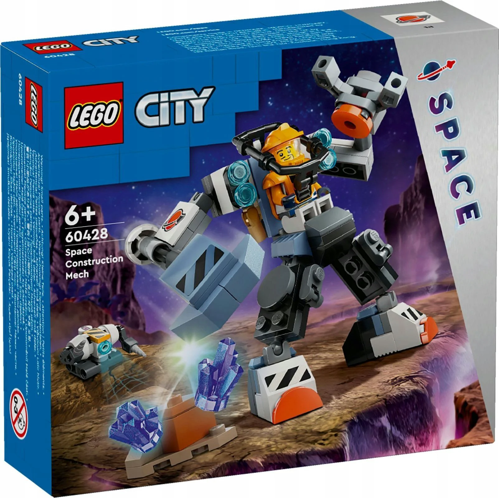 Конструктор LEGO Город Космический робот 60428