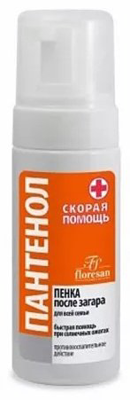 Floresan Пантенол Скорая Помощь крем-пенка для тела 150 мл купить,NaN