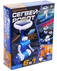 Эврики Сегвей-робот 6 в 1 работает от солнечной батареи купить,NaN
