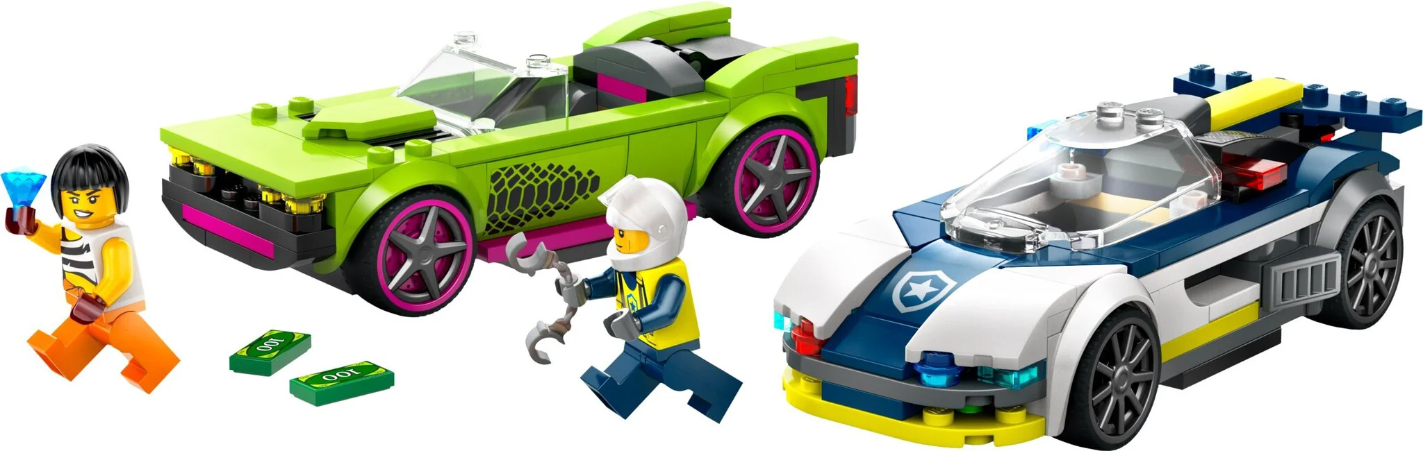 Конструктор LEGO Город Полицейская погоня 60415