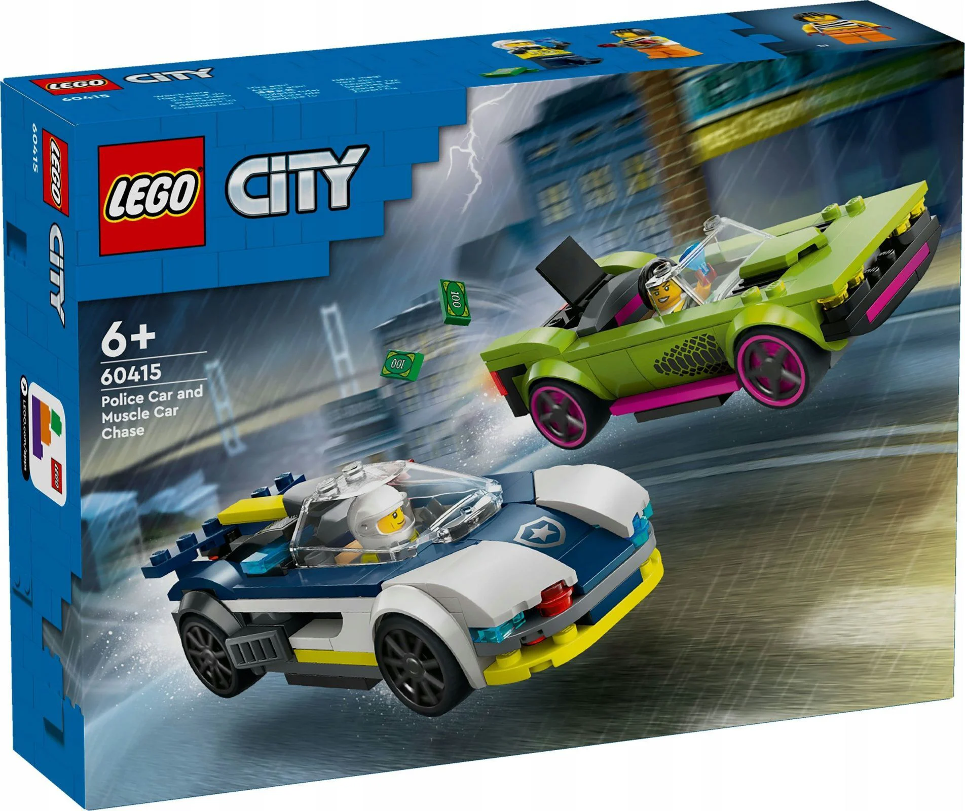Конструктор LEGO Город Полицейская погоня 60415 купить,NaN