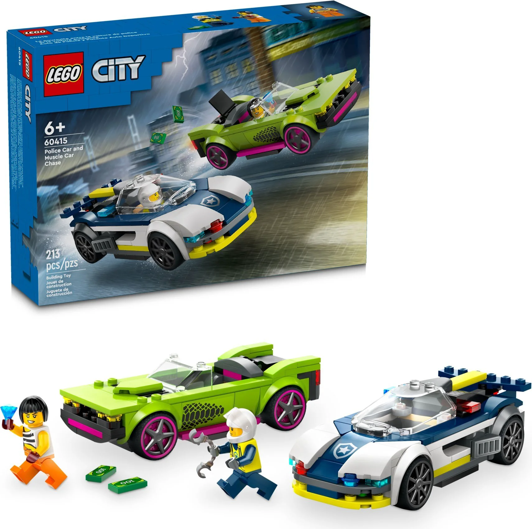 Конструктор LEGO Город Полицейская погоня 60415