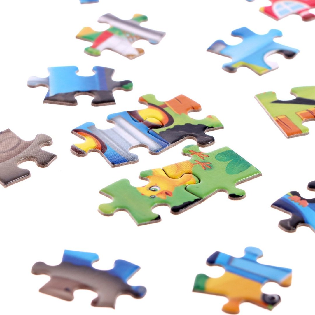Пазл Puzzle Time Весёлый трактор 4123 классический 54 деталей купить,NaN