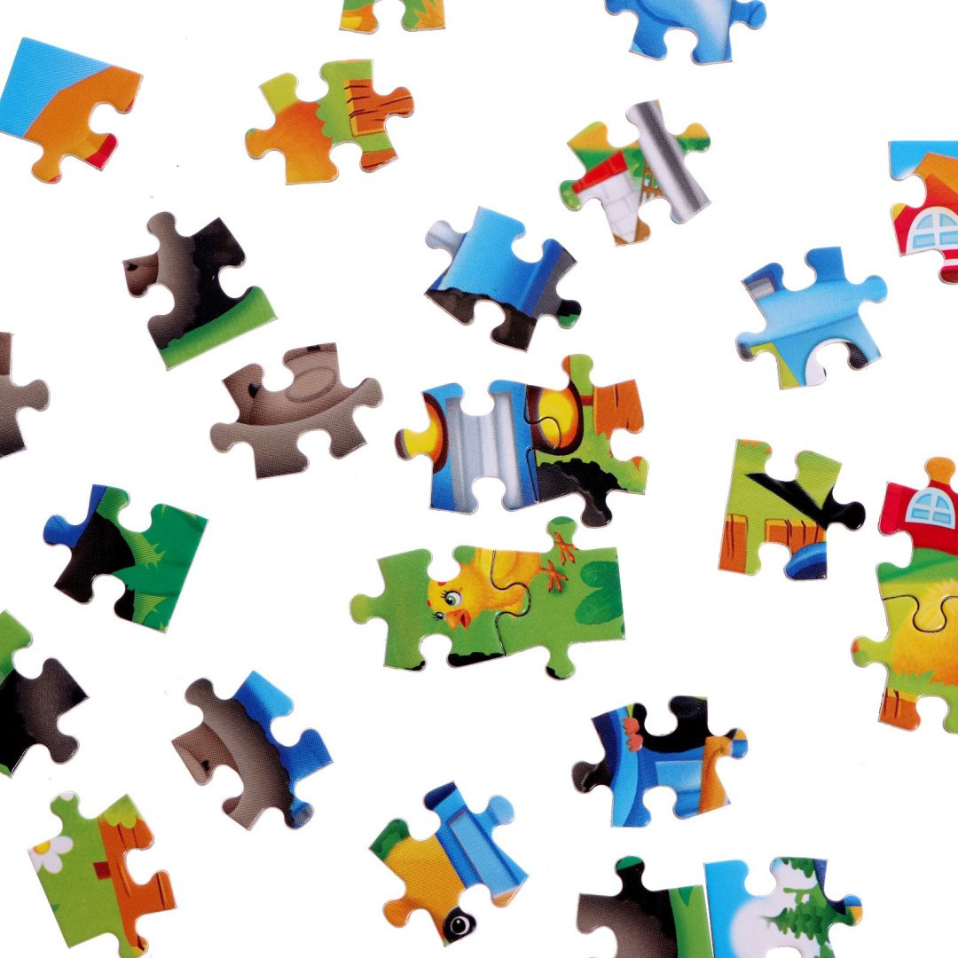 Пазл Puzzle Time Весёлый трактор 4123 классический 54 деталей купить,NaN