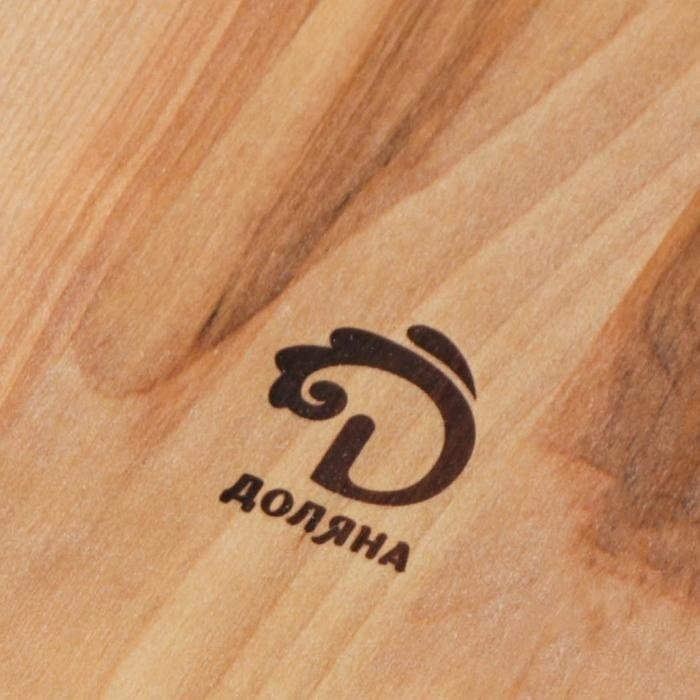Доляна менажница 7013318 1 шт, дерево купить,NaN