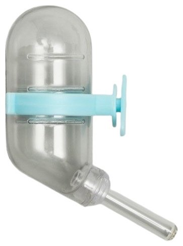 Поилка Пижон 6980838 60 мл голубой, прозрачный