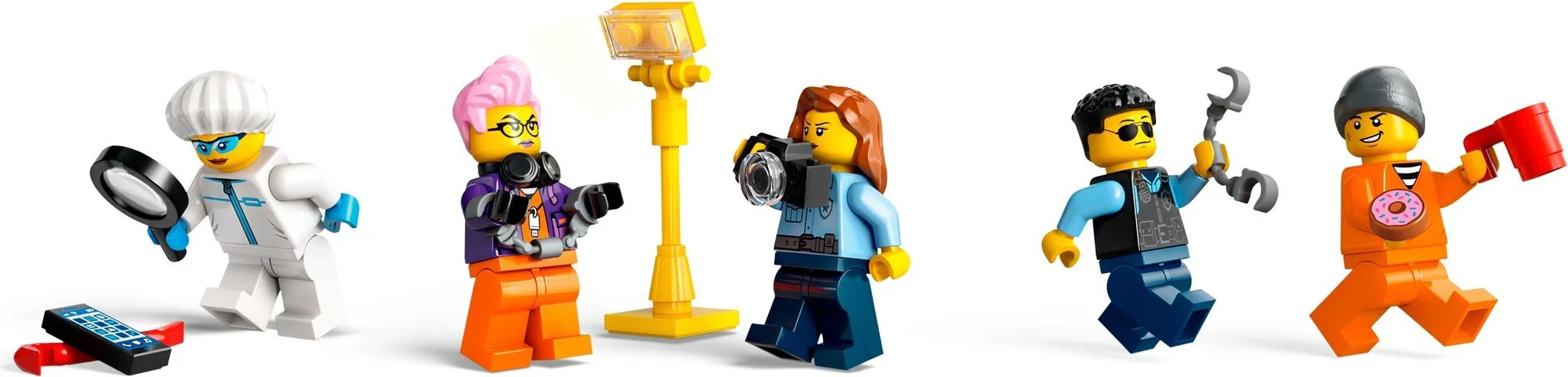 Конструктор LEGO Город Полицейский мобильный командный трейлер 60418