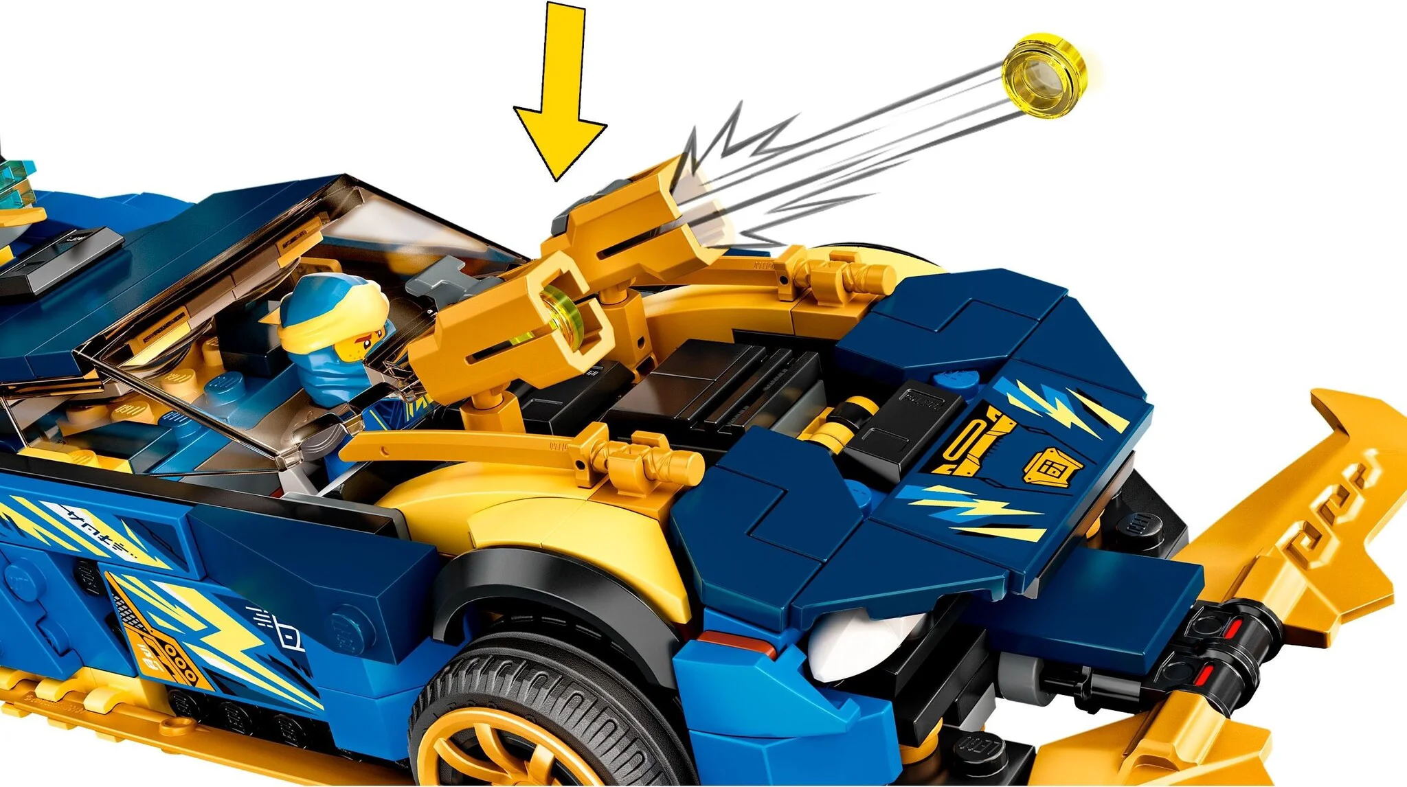 Конструктор LEGO Гоночный автомобиль ЭВО Джея и Нии Ninjago 71776 купить,NaN