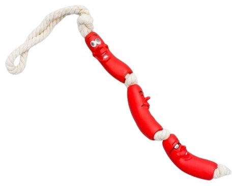 Игрушка Пижон Сосиски 1513532 красный, белый