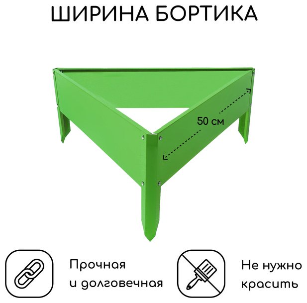 Greengo клумба 4205767 зеленый купить,NaN