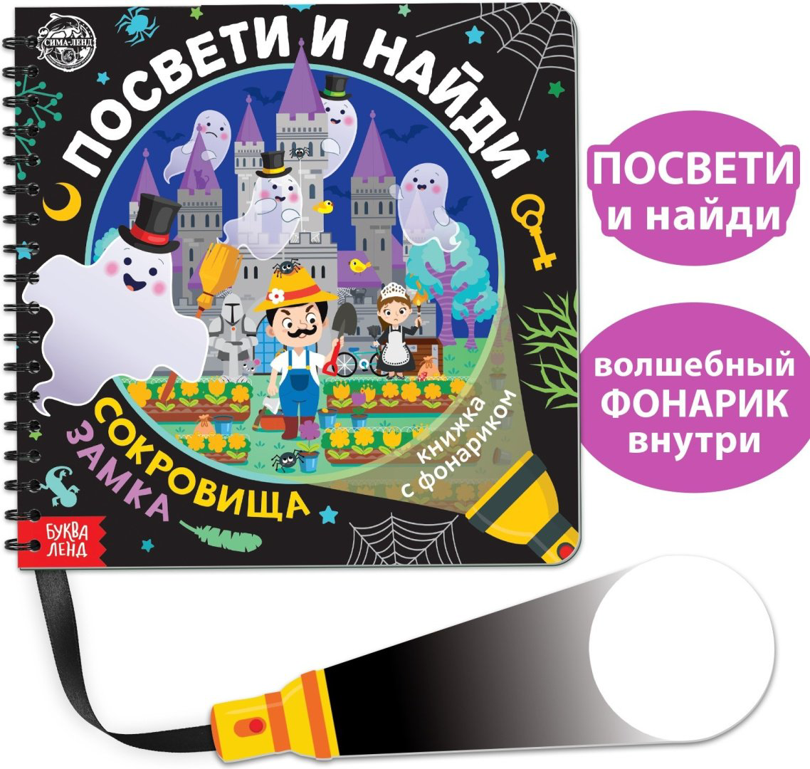 Книга Е.Сачкова: Посвети и найди. Сокровища замка купить,NaN