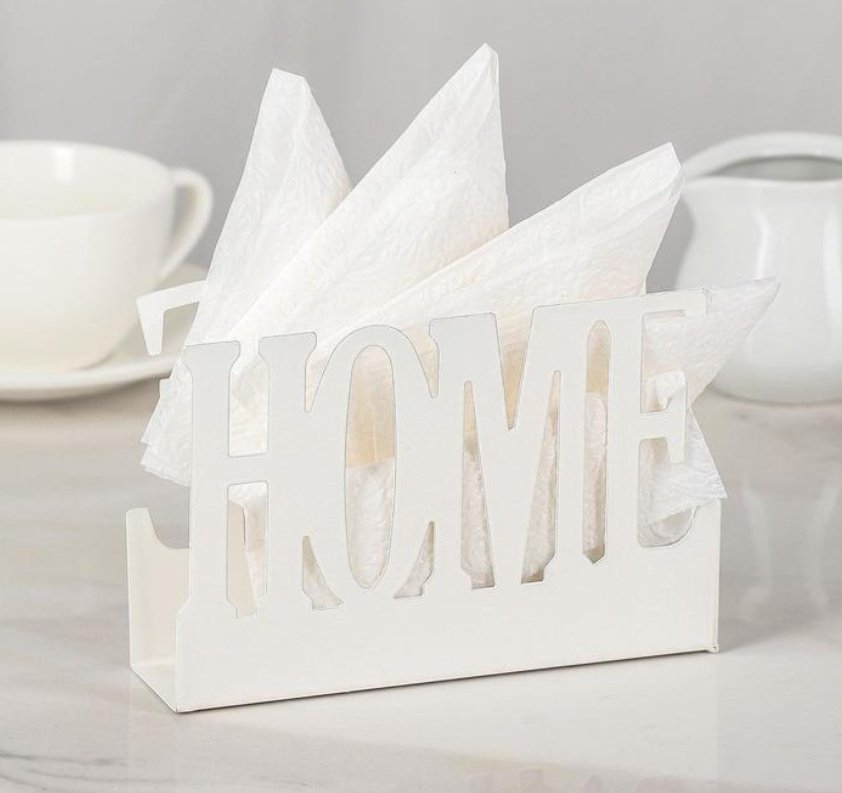 Доляна салфетница Home 3747081, металл купить,NaN