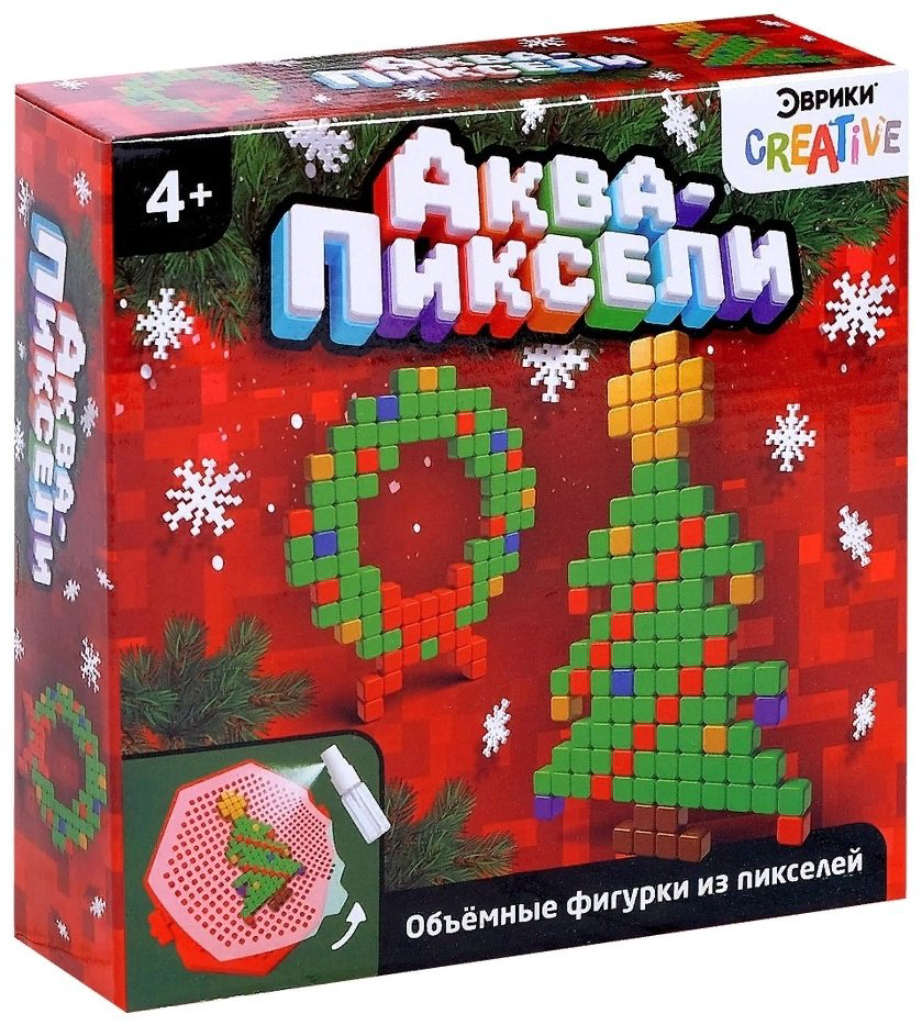Мозаика Эврики Елка и венок 4336965 200 шт