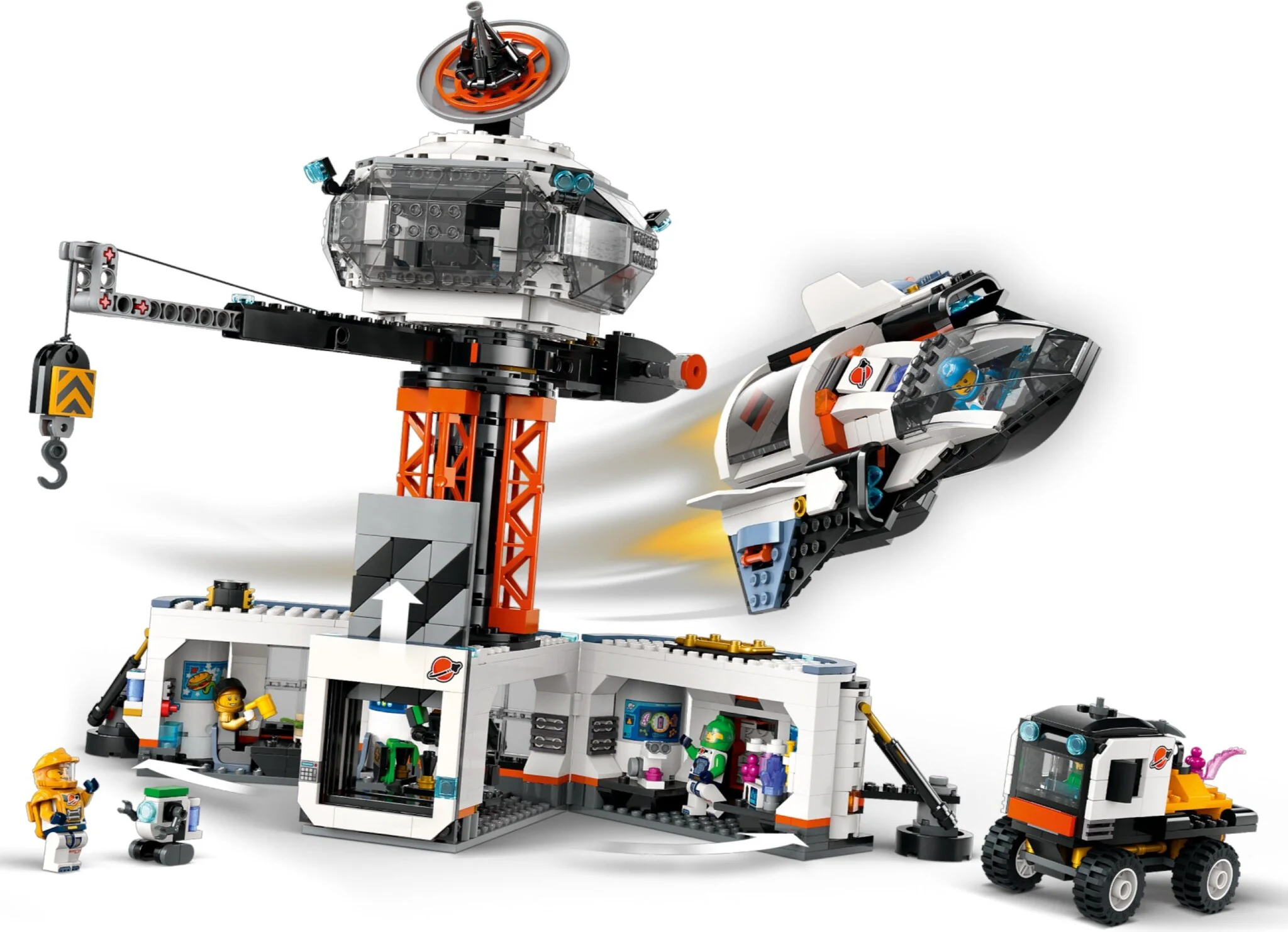 Конструктор LEGO Город Космическая база и стартовая площадка для ракет 60434 - ForteMarket Конструктор LEGO Город Космическая база и стартовая площадка для ракет 60434 купить,0