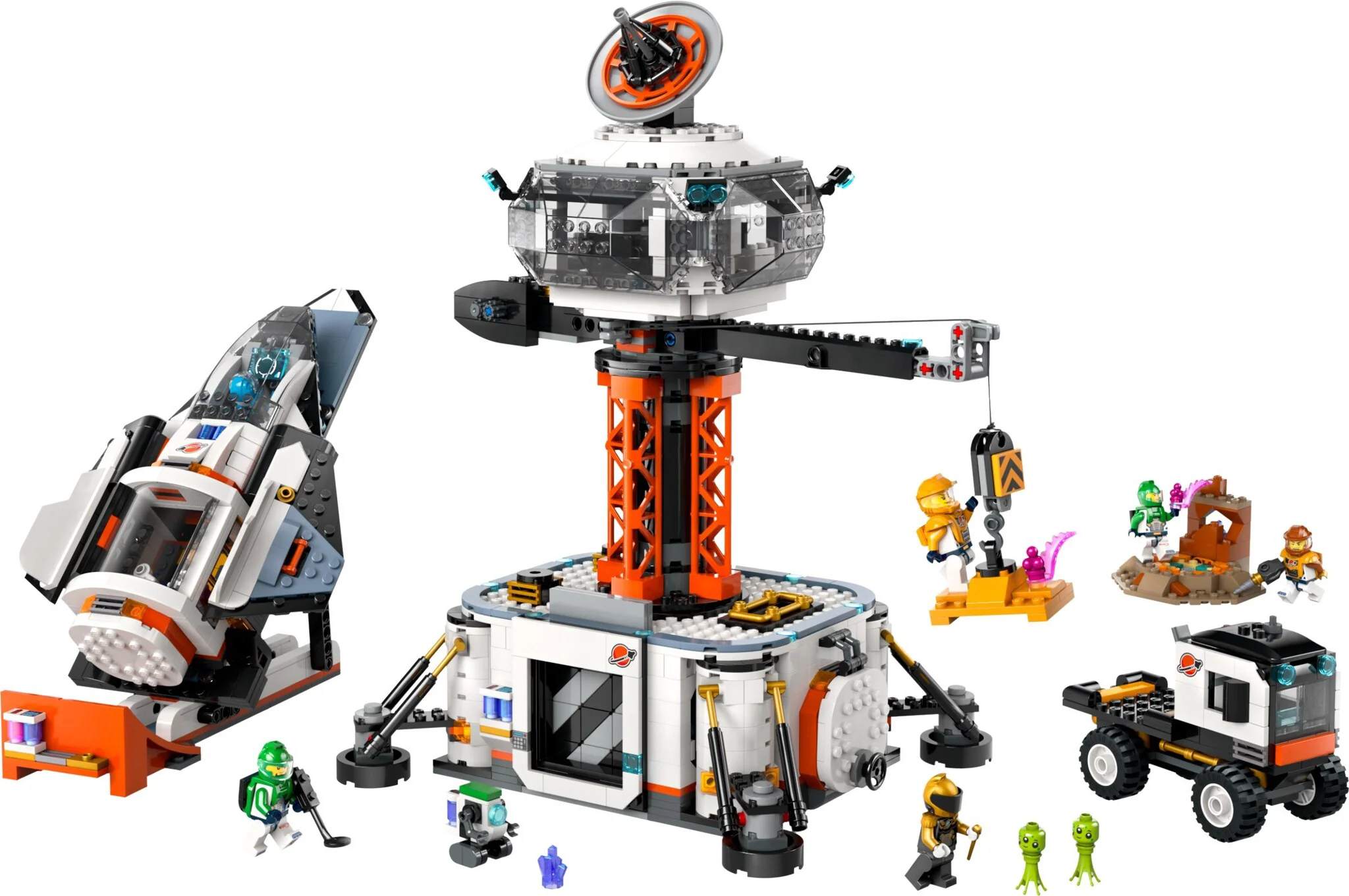 Конструктор LEGO Город Космическая база и стартовая площадка для ракет 60434 - ForteMarket Конструктор LEGO Город Космическая база и стартовая площадка для ракет 60434 купить,0