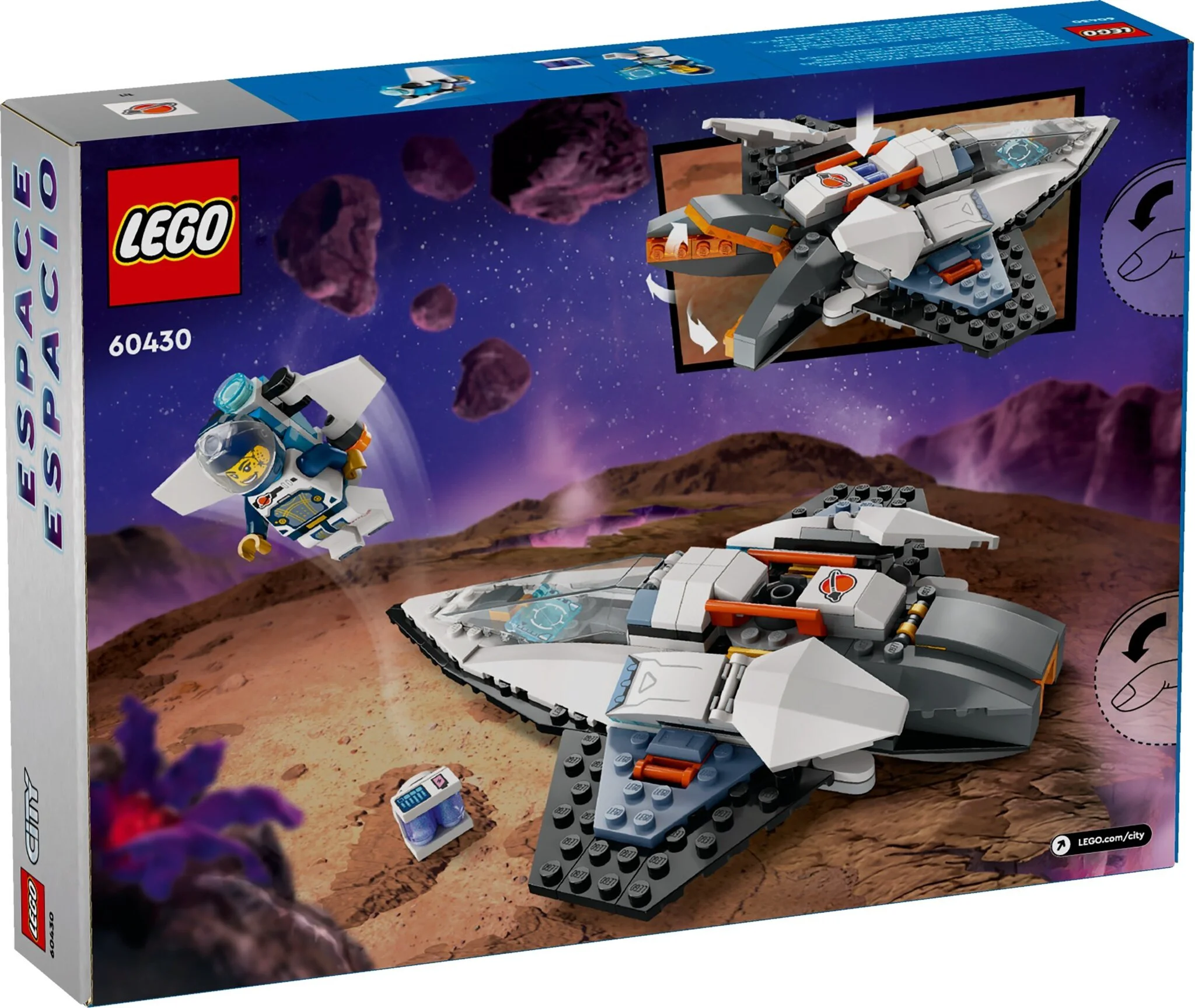 Конструктор LEGO Город Межзвездный космический корабль 60430 купить,NaN