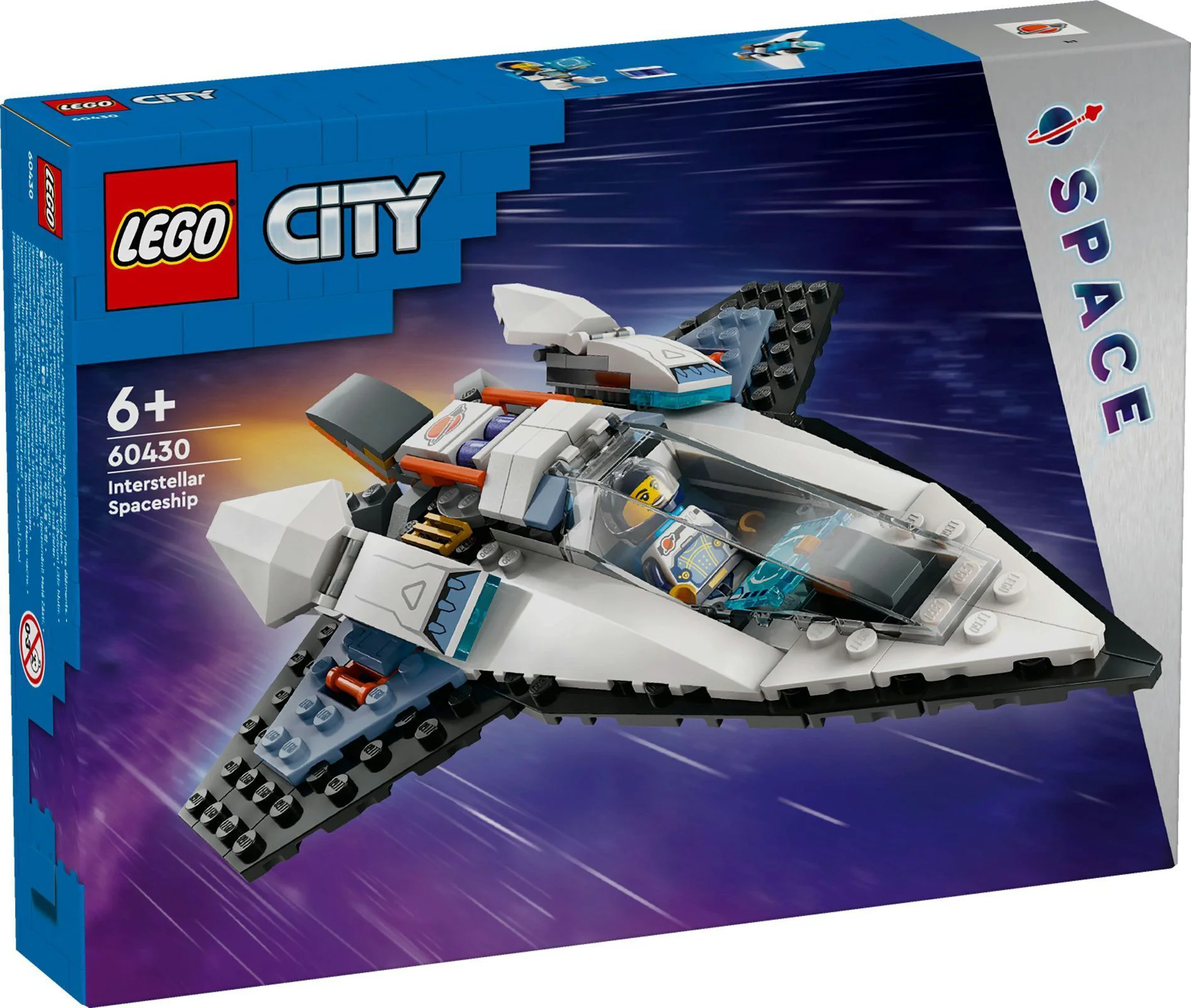 Конструктор LEGO Город Межзвездный космический корабль 60430 купить,NaN