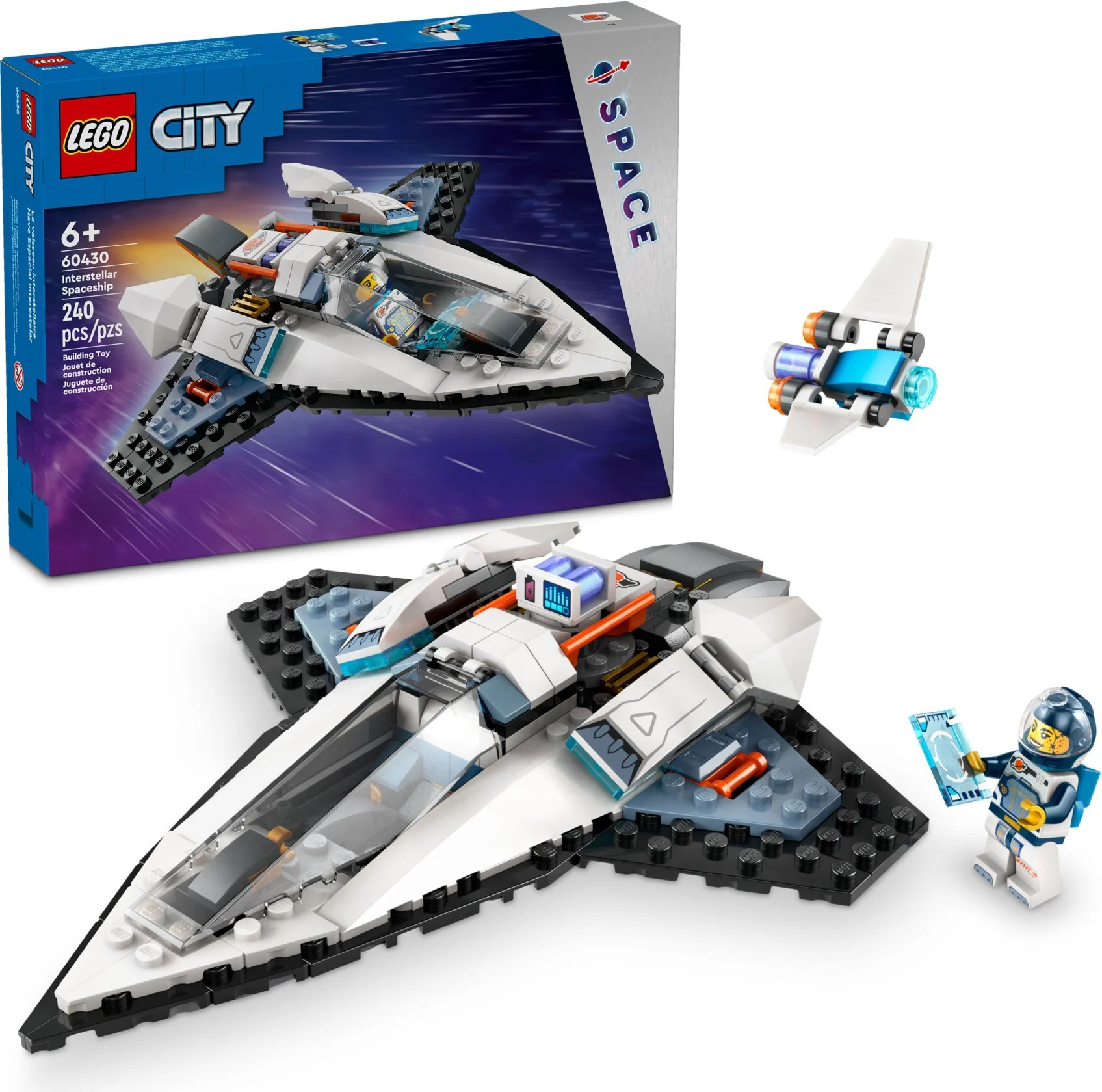 Конструктор LEGO Город Межзвездный космический корабль 60430 купить,NaN