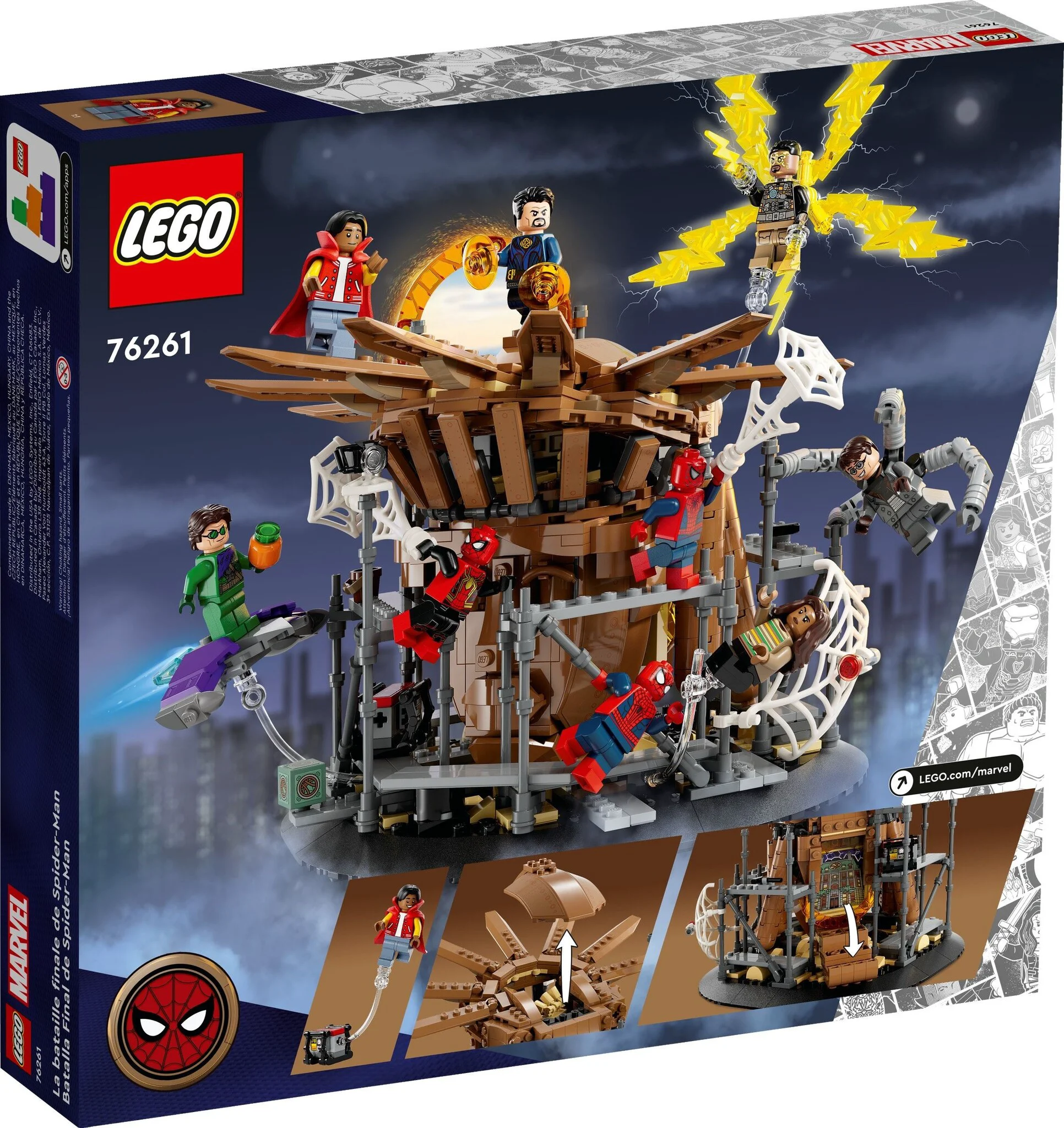 Конструктор LEGO Супер Герои Финальная битва Человека-паука 76261 купить,NaN