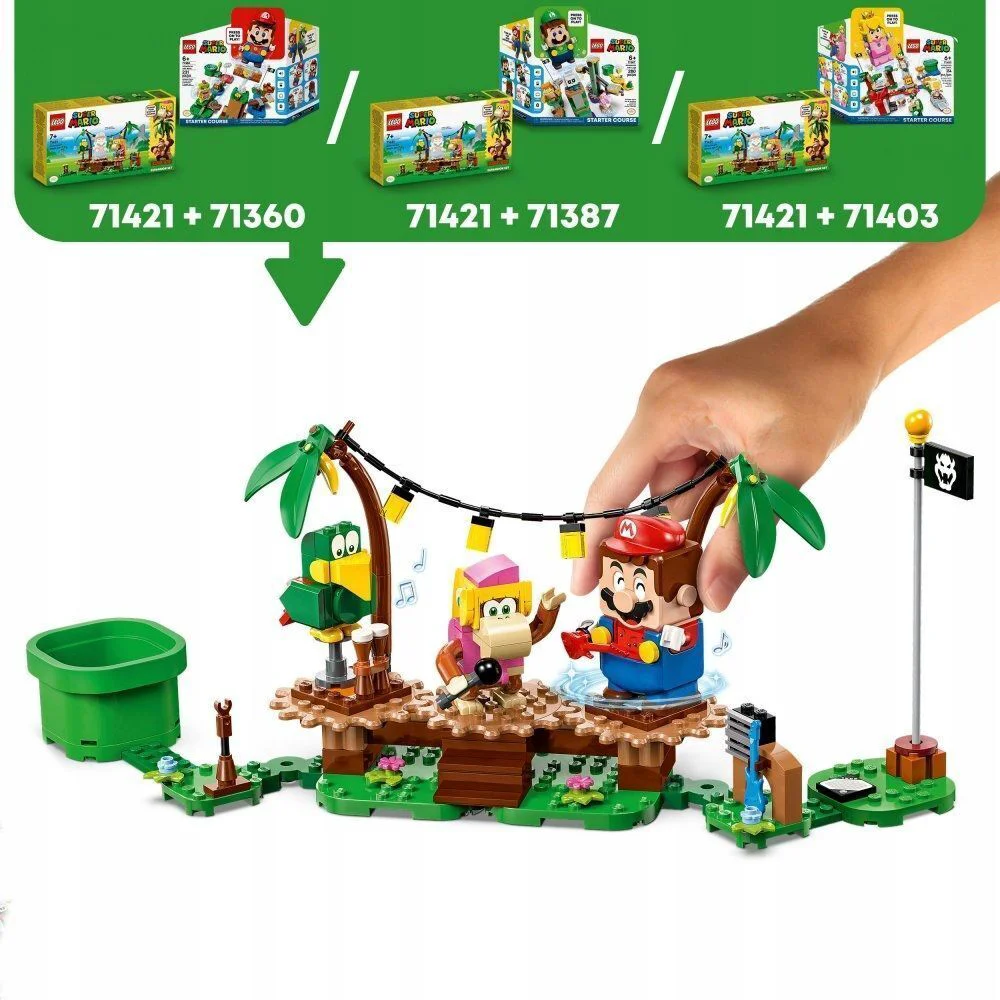 Конструкторы Lego Super Mario Дикси Конг в джунглях 71421 - ForteMarket Конструкторы Lego Super Mario Дикси Конг в джунглях 71421 купить,0