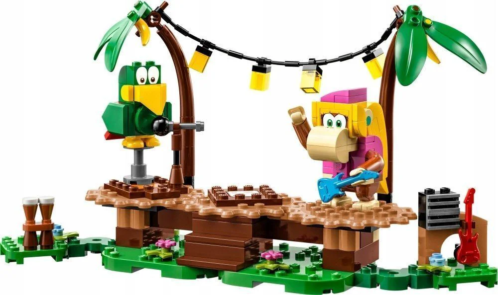 Конструкторы Lego Super Mario Дикси Конг в джунглях 71421