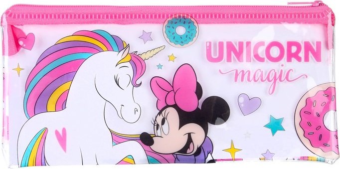 Пенал Disney Минни Маус Unicorn Magic, застежка молния, мультиколор купить,NaN
