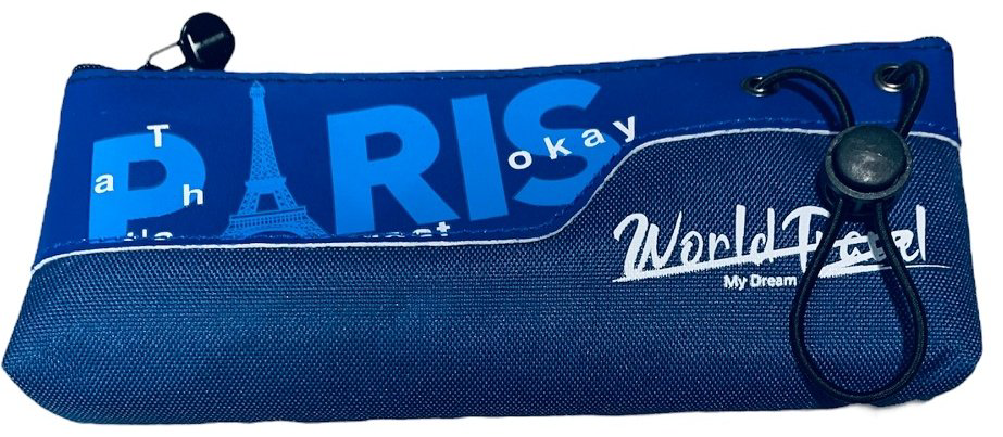 Пенал Wau Paris, застежка молния, мультиколор купить,NaN