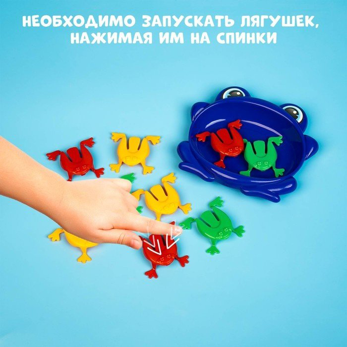 Настольная игра Лас Играс KIDS Веселые лягушата SS2370 купить,NaN
