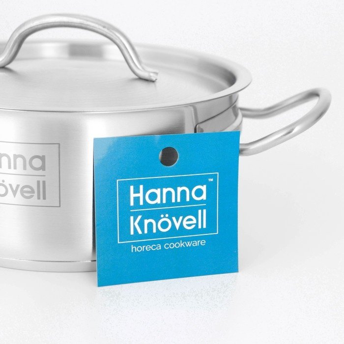 Кастрюля 2 л, Hanna Knovell 9355230 нержавеющая сталь купить,NaN