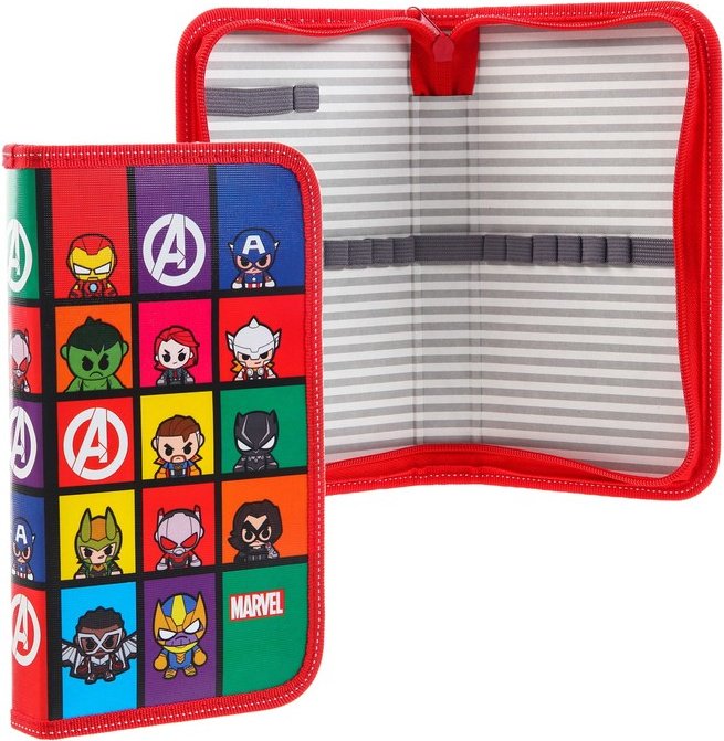 Пенал Marvel Мстители, застежка молния, мультиколор купить,NaN
