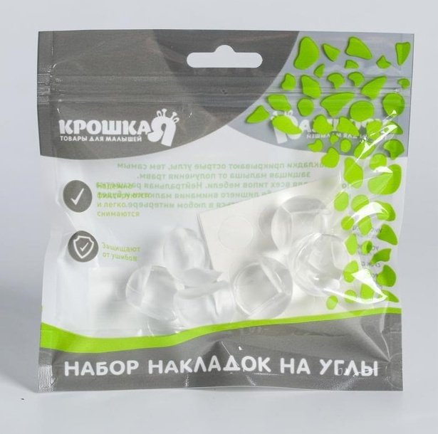 Крошка Я Накладки на углы 3483983 6 шт.