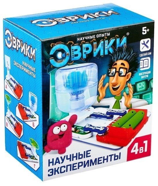 Эврики Научные эксперименты 4 в 1 4283738