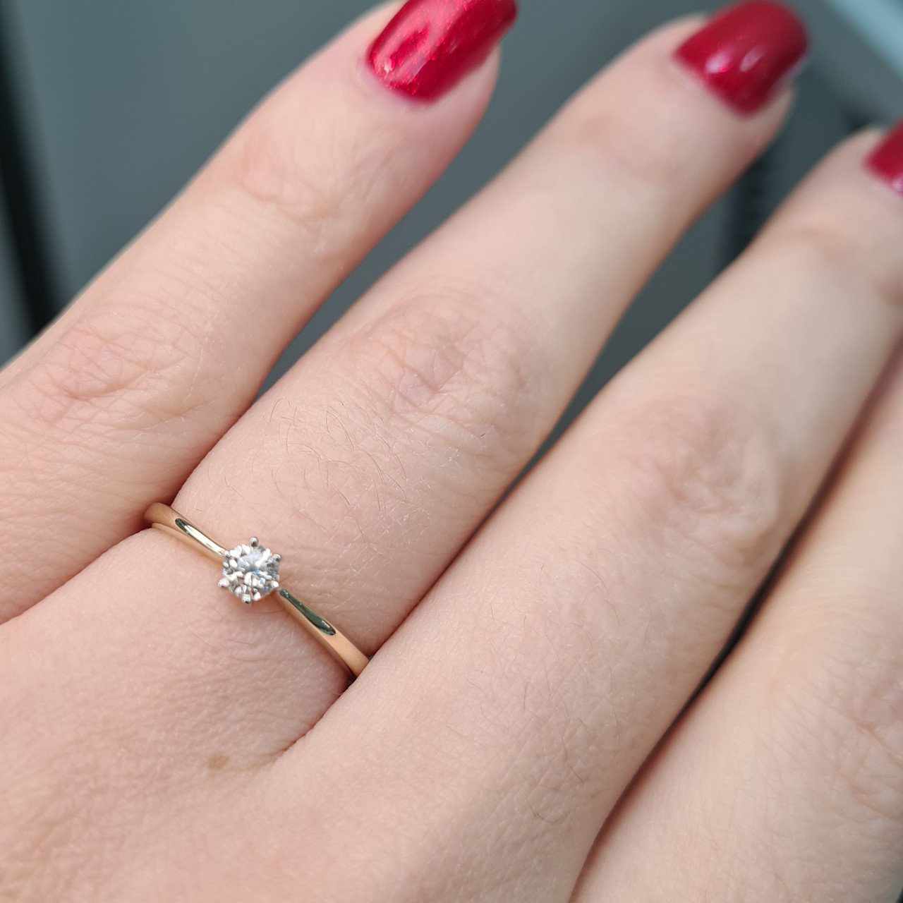 Кольцо Deimantas 98148671 15,5р 1гр 0,195ct. купить,NaN