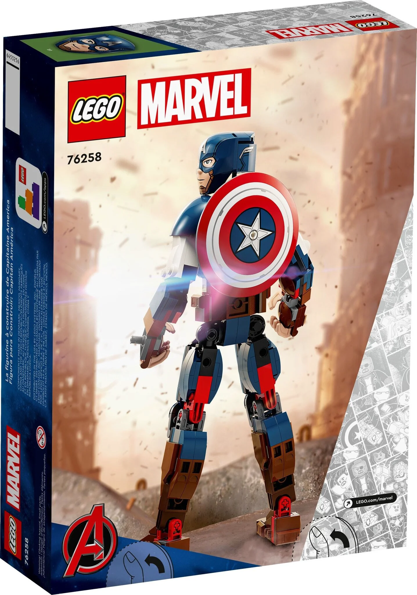 Конструктор LEGO Капитан Америка Super Heroes 76258 - ForteMarket Конструктор LEGO Капитан Америка Super Heroes 76258 купить,0