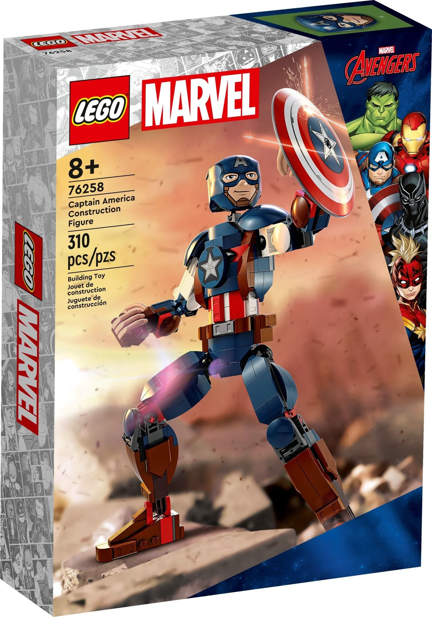 Конструктор LEGO Капитан Америка Super Heroes 76258 - ForteMarket Конструктор LEGO Капитан Америка Super Heroes 76258 купить,0