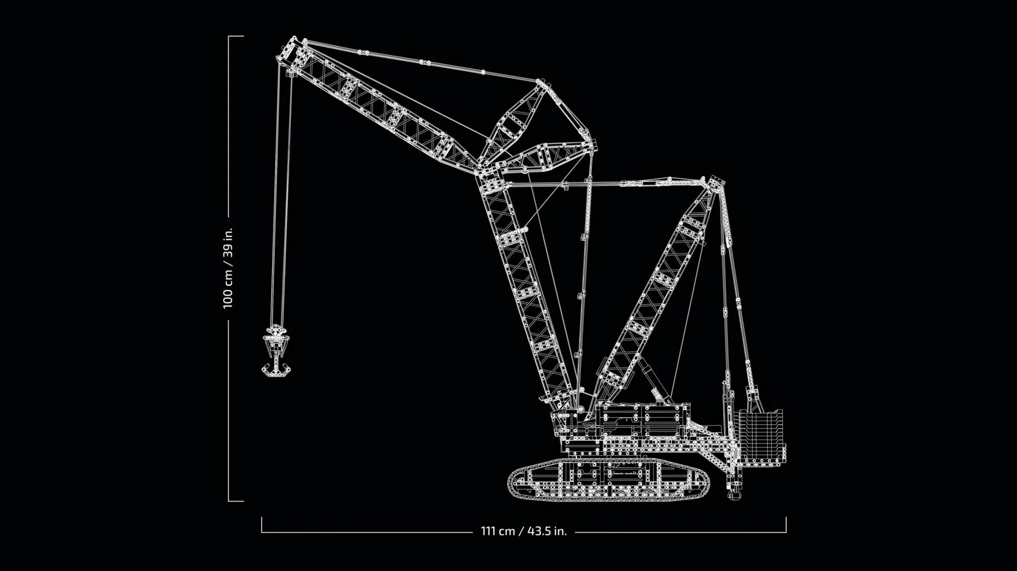 Конструктор Lego Техник Гусеничный кран Liebherr LR 13000 42146