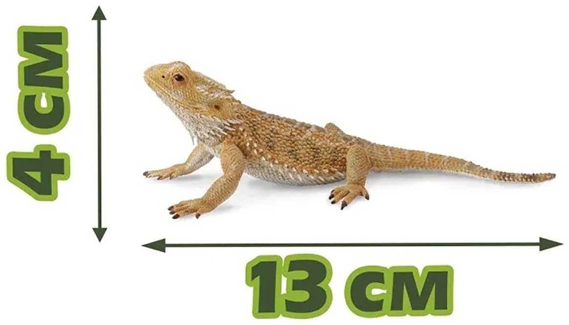 Collecta Бородатая ящерица 4 см 1 шт купить,NaN