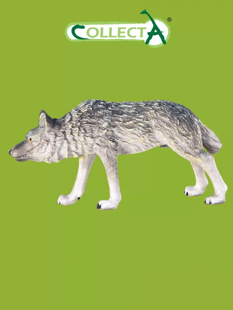 Фигурка Collecta волк 5 см 1 шт купить,NaN