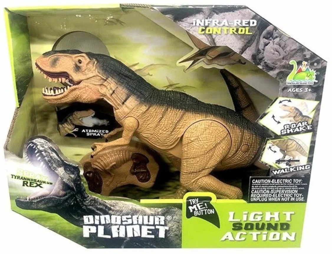 Интерактивная игрушка Dinosaur Planet Огнедышащий Динозавр A, со светом и звуком купить,NaN