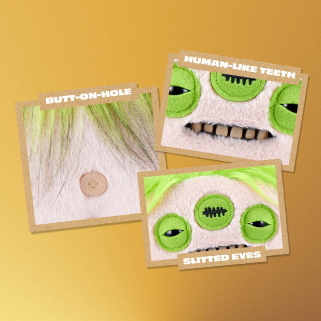 Мягкая игрушка Fuggler Eyelish, 22 см купить,NaN