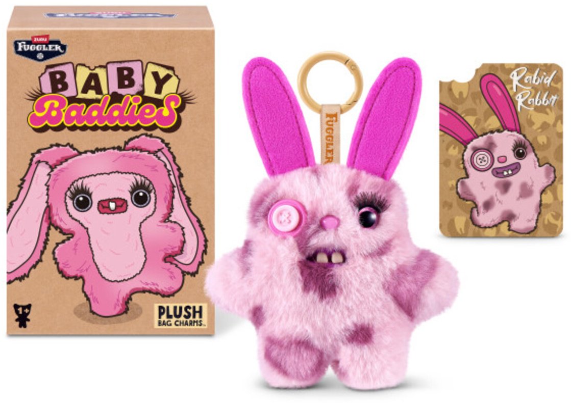 Брелок Fuggler Baby Baddies 8x9.8x15см текстиль 1 шт купить,NaN